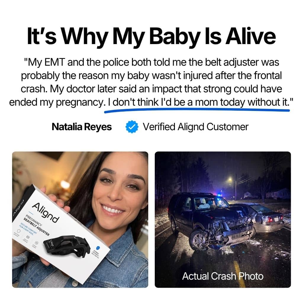 Alignd Pregnancy Seatbelt Adjuster